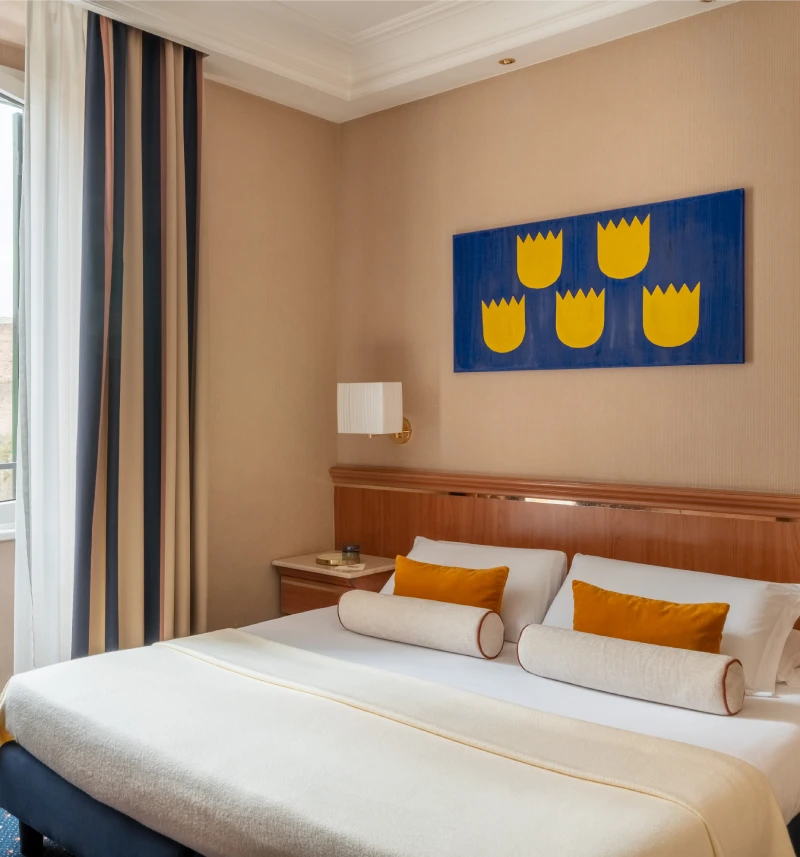 Cozy and bright Economy double room, perfect for exploring Roma Termini and Piazza della Repubblica - Hotel Diocleziano, BZAR hotels in Rome